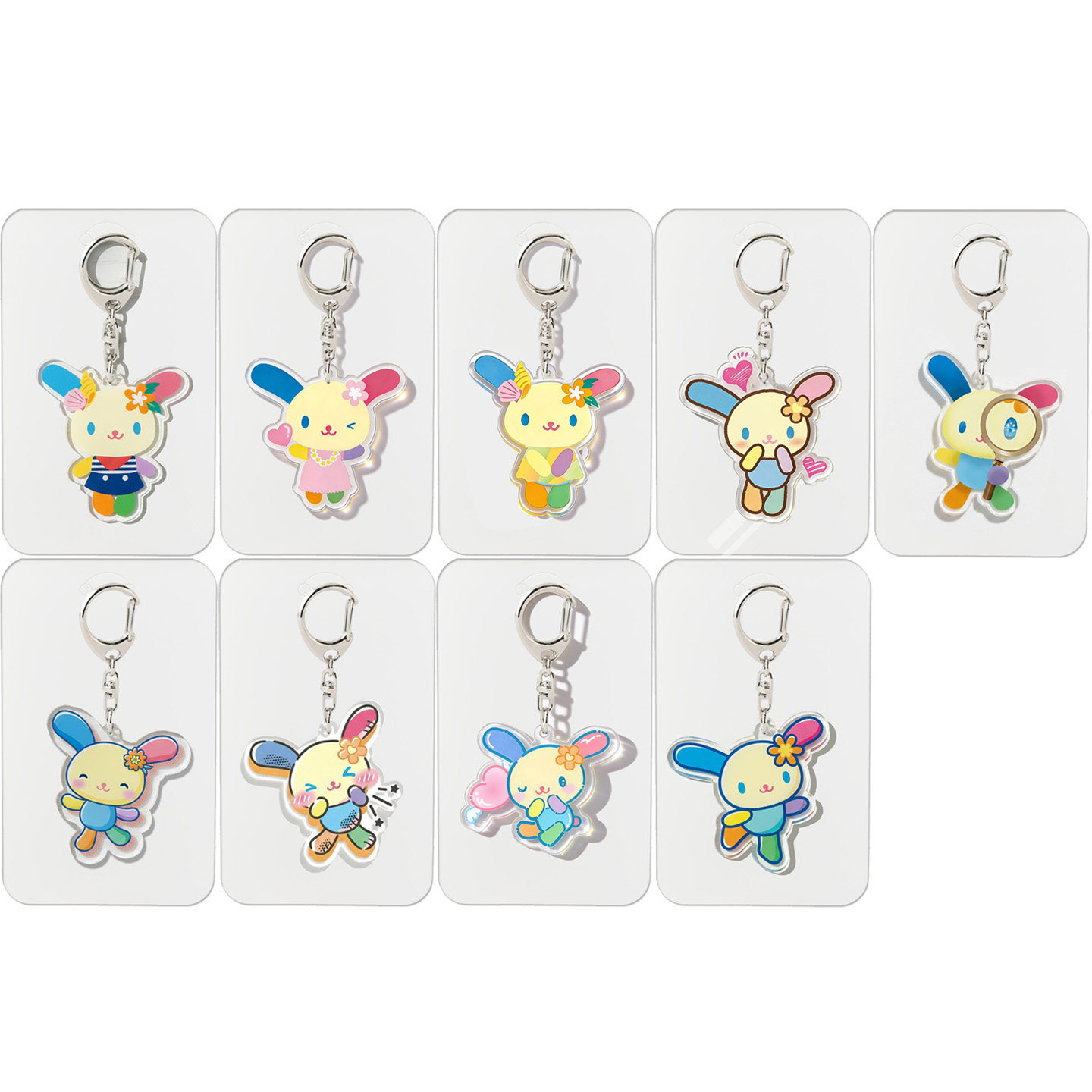 Florist Supplies - Leuke Cinnamoroll bloem acryl sleutelhanger tas
