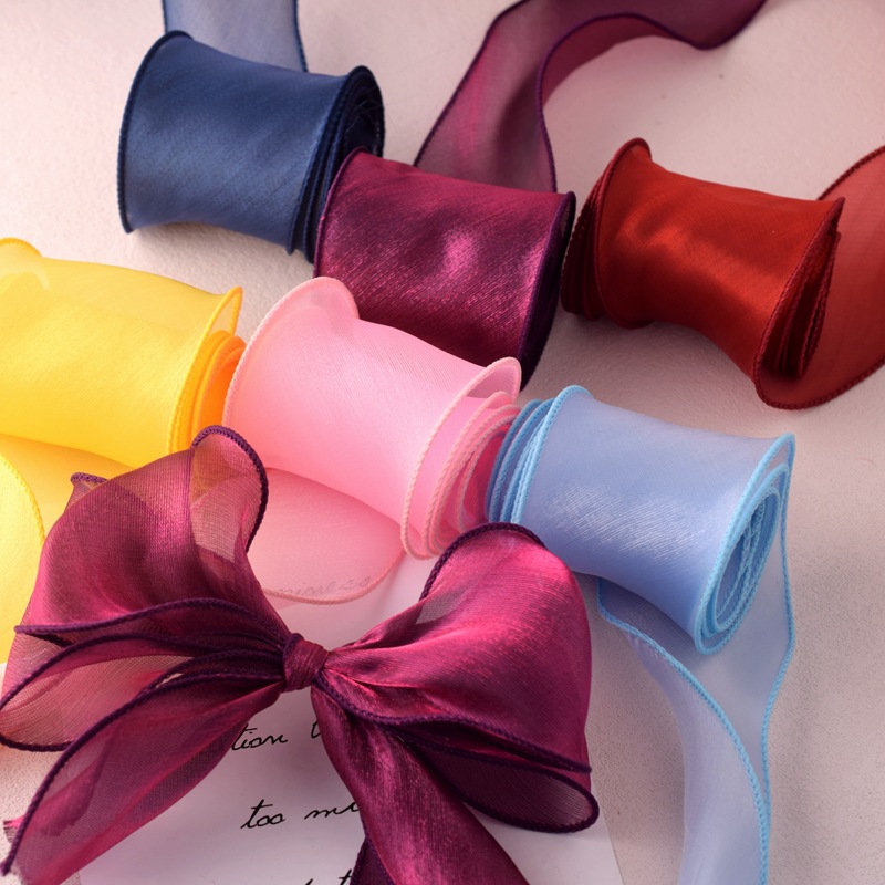 Satijn Organza Lint Regenboog  - Ribbon Organza Roll recensie en prijs