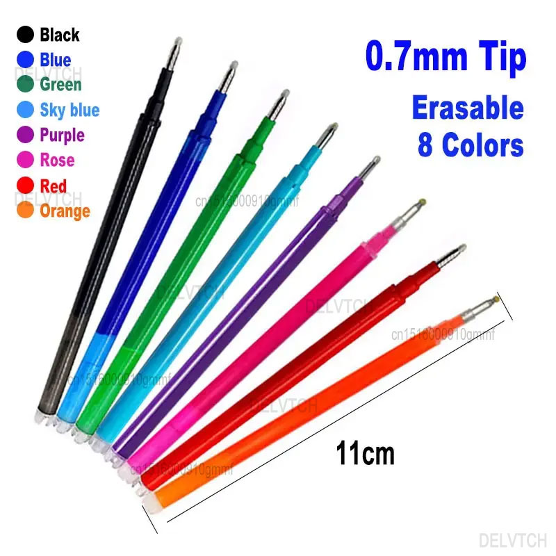 8 stks/set 0.7mm Uitwisbare Ge - Pilot Pen Frixion recensie en prijs