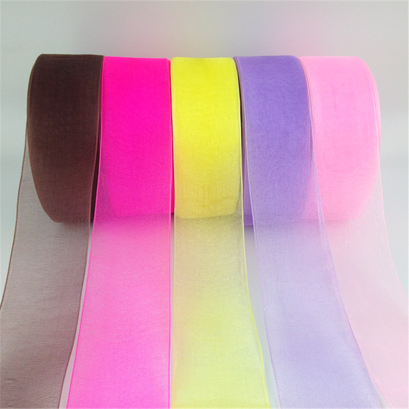 Organza lint voor geschenkverp - Ribbon Organza Roll recensie en prijs