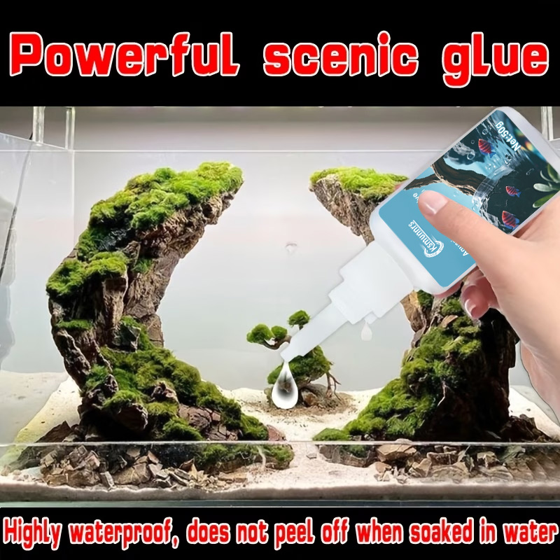 Aquariumlandschapslijm, snel d - Preserved Moss Sheet recensie en prijs