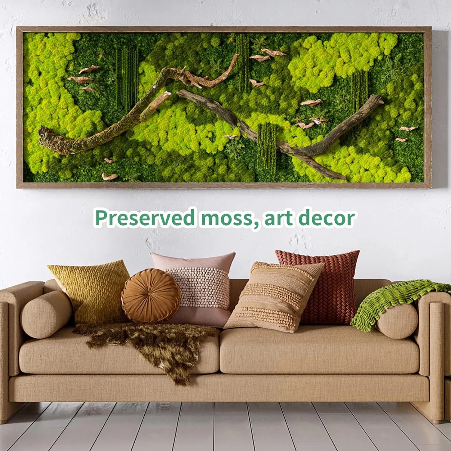 Kunstmatige Groene Planten Eeu - Preserved Moss Sheet recensie en prijs