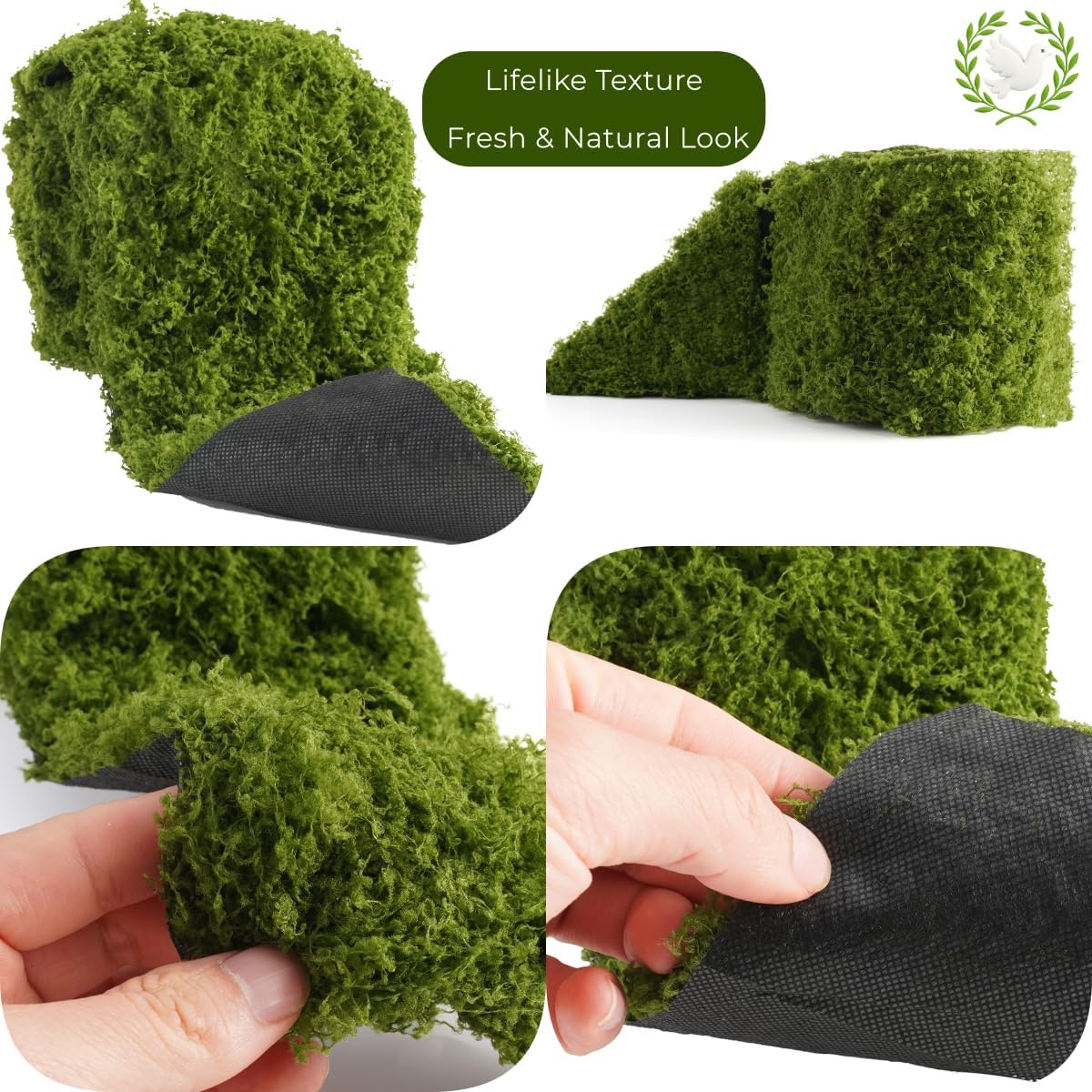 Kunstmatige mos tafelloper don - Preserved Moss Sheet recensie en prijs