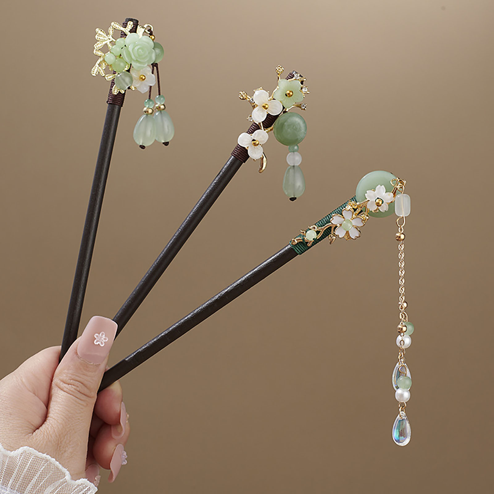 Chinese stijl bloem kwastje ha - Florist Supplies recensie en prijs