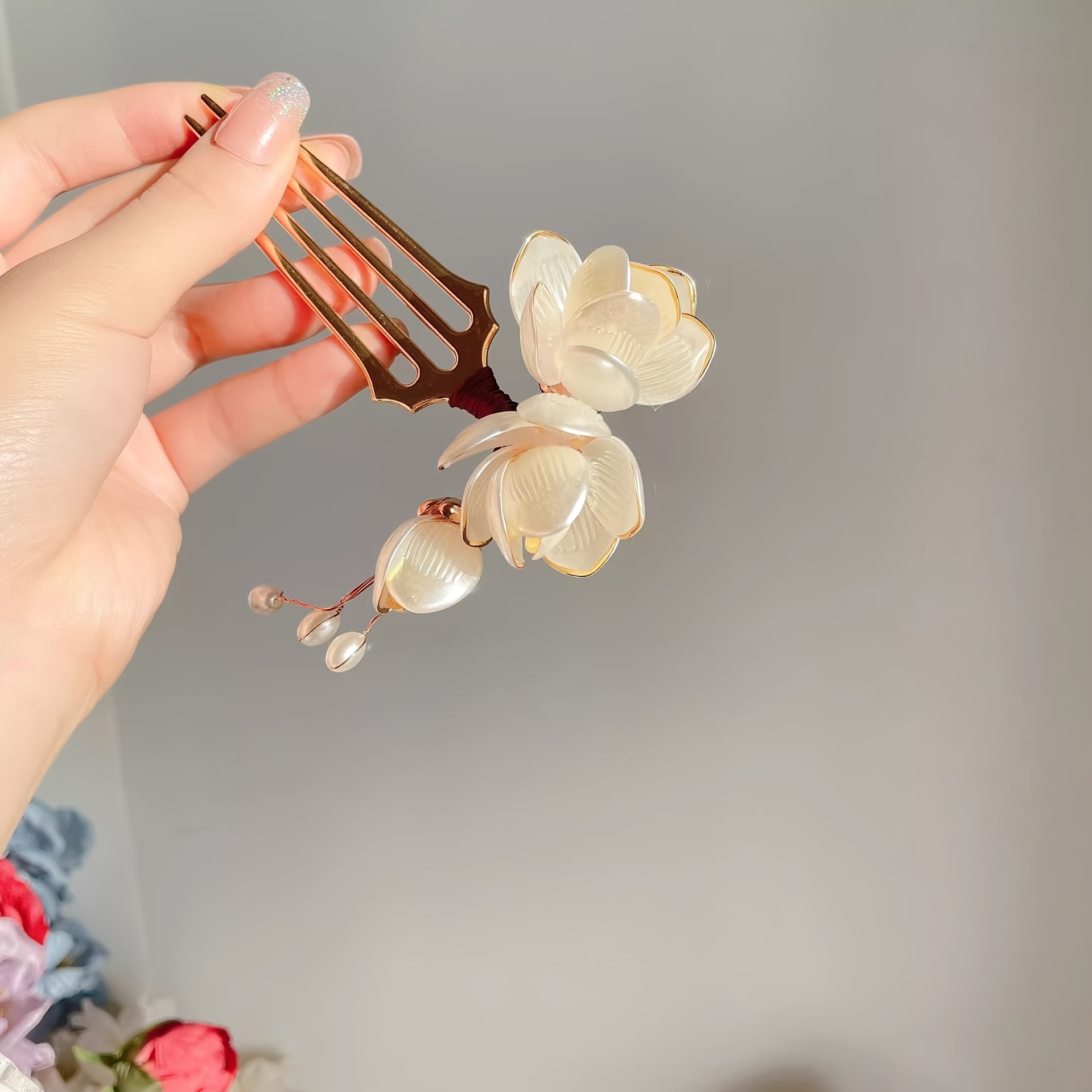Chinese stijl schelp magnolia  - Florist Supplies recensie en prijs